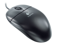 Logitech U96 Optical Wheel Mouse czarna - 12759 - zdjęcie 1